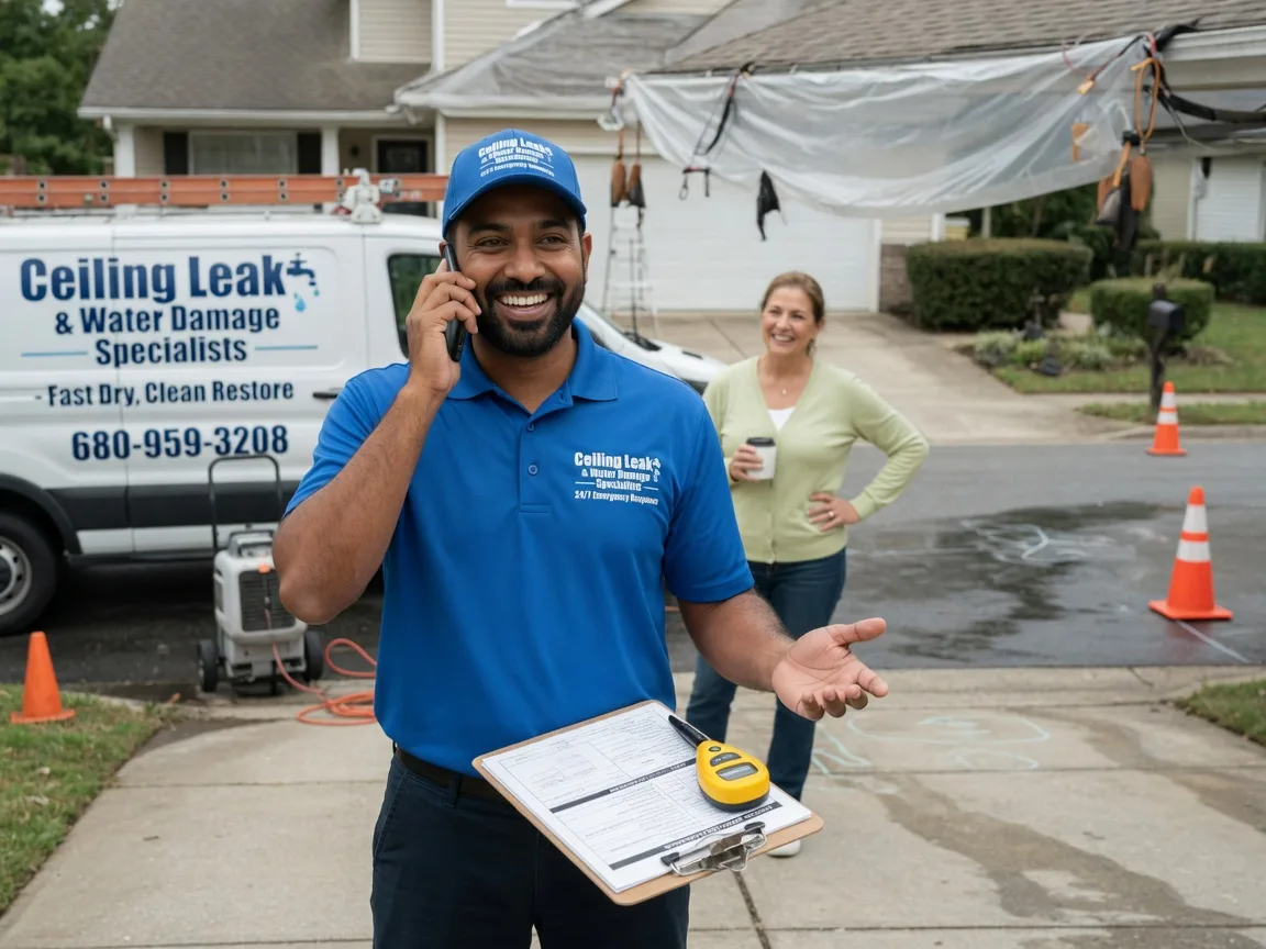 Ceiling Leak Cleanup Portsmouth, OH FAQs